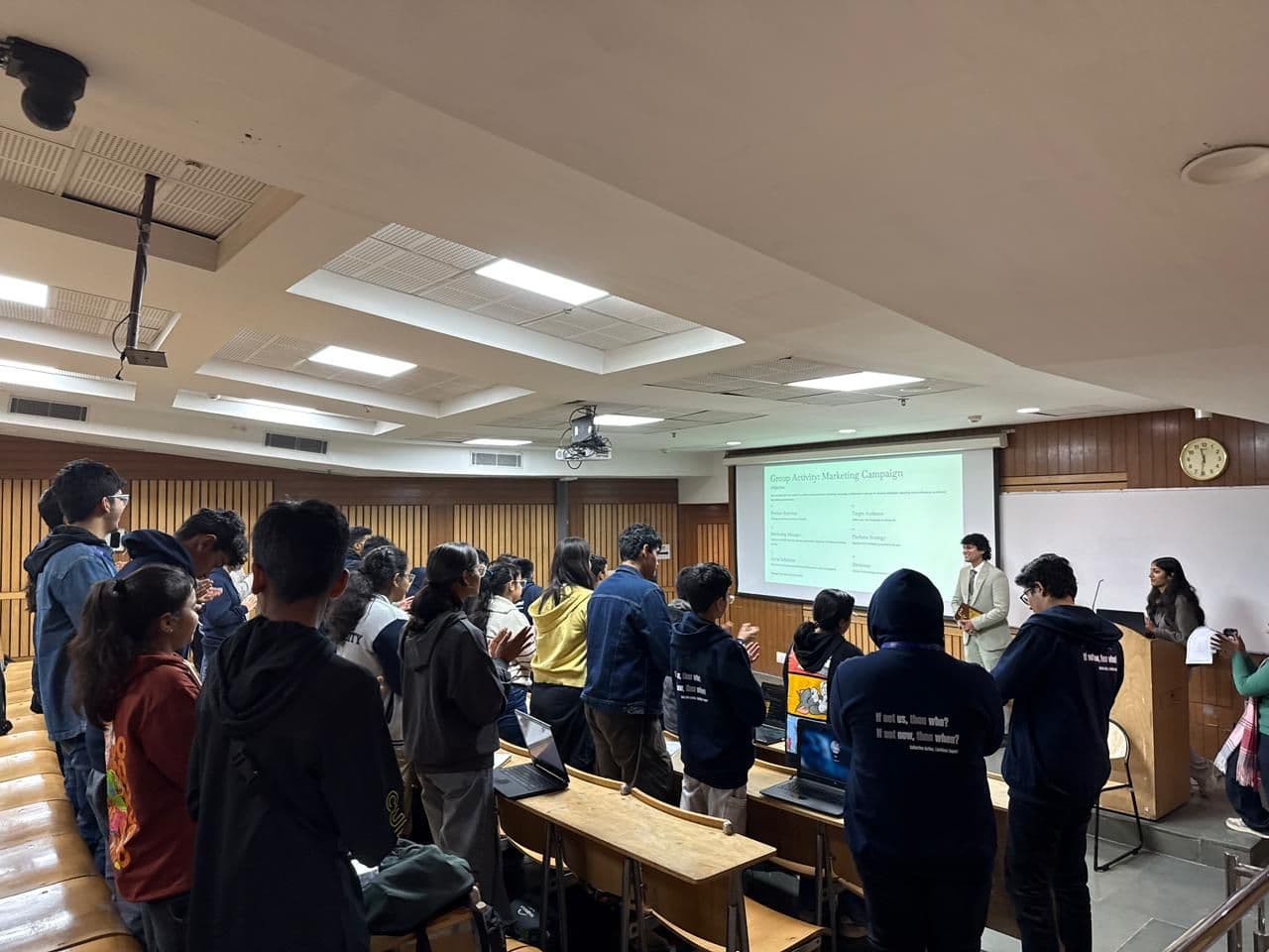 Students engaged in learning